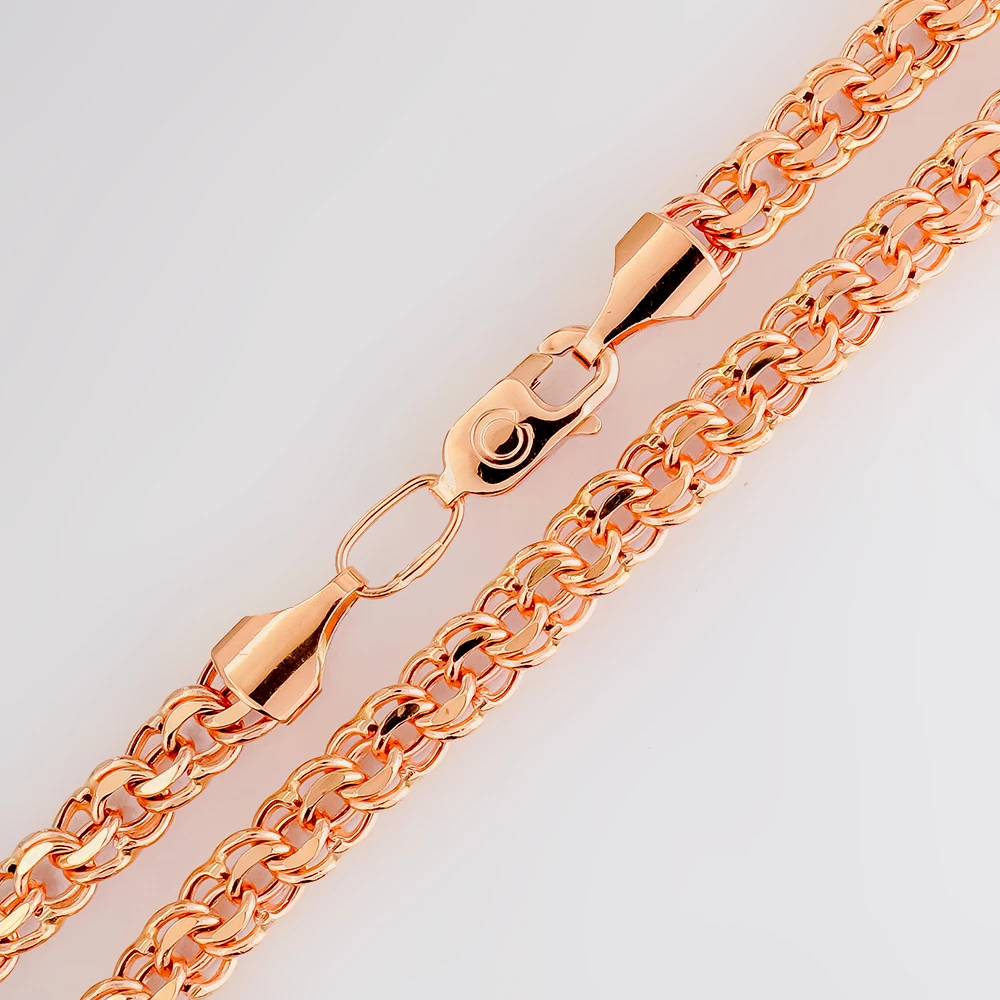 Цепь из красного золота 585 пробы