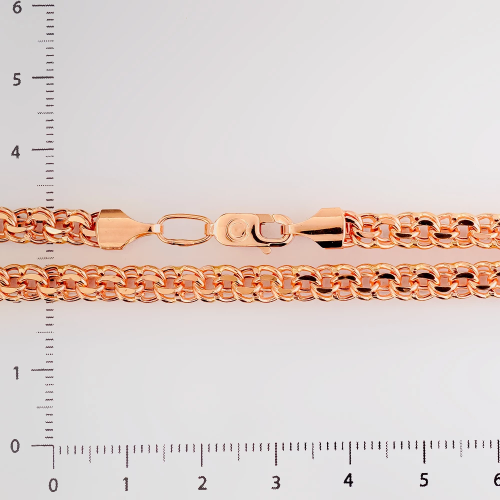 Цепь из красного золота 585 пробы