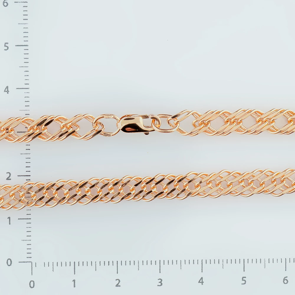 Цепь из красного золота 585 пробы