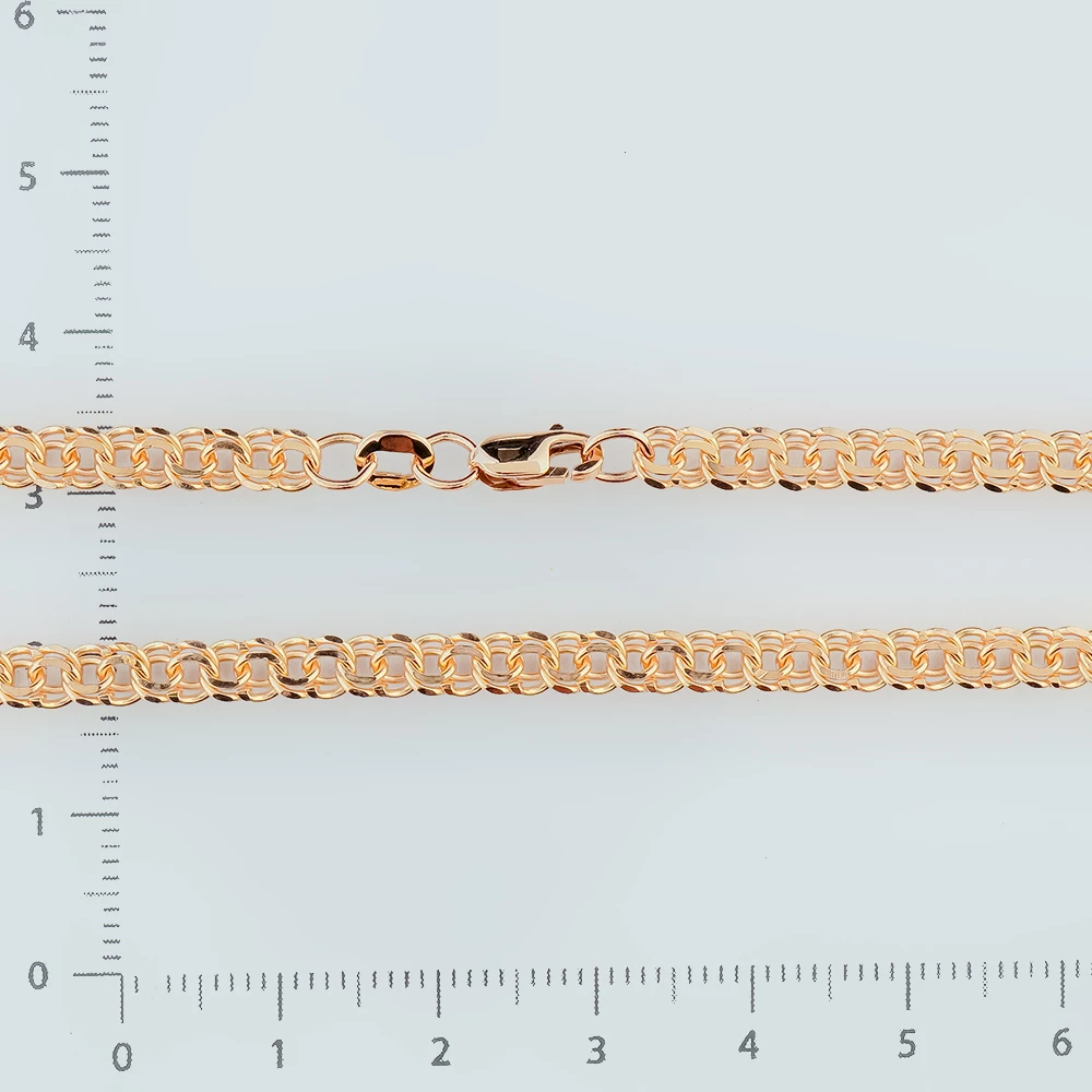 Цепь из красного золота 585 пробы