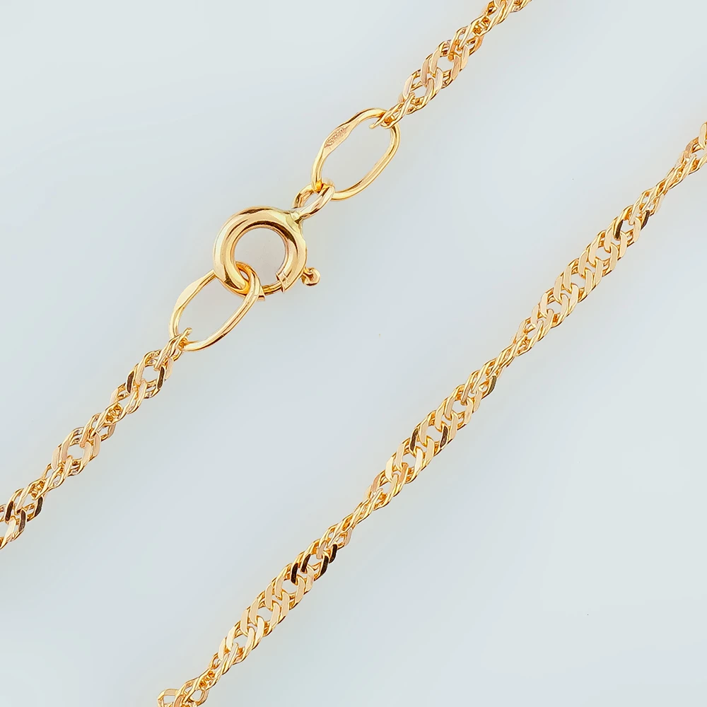 Цепь из желтого золота 585 пробы