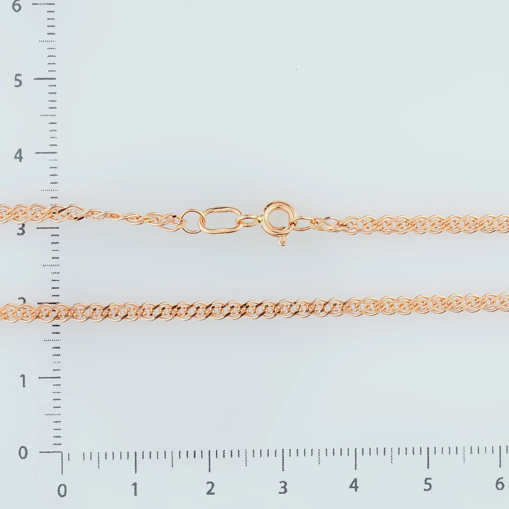 Цепь из красного золота 585 пробы