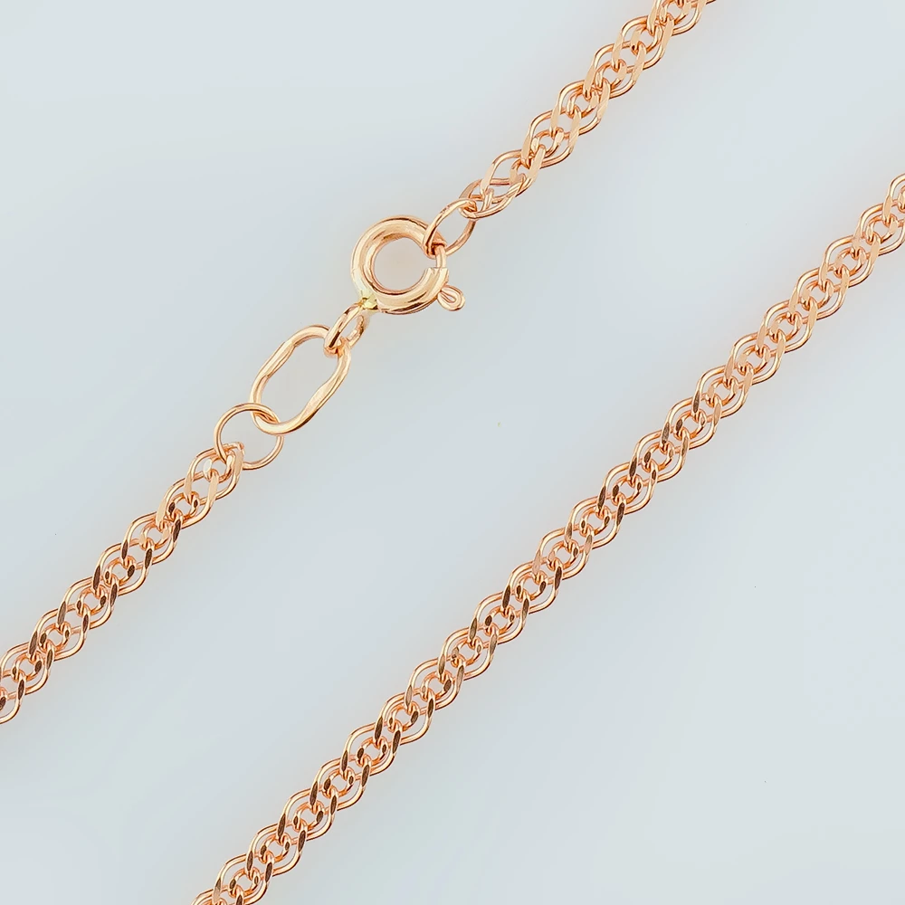 Цепь из красного золота 585 пробы