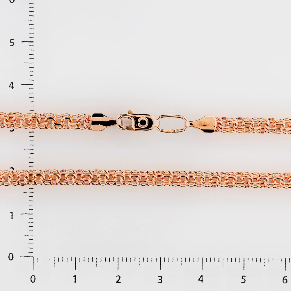 Цепь из красного золота 585 пробы