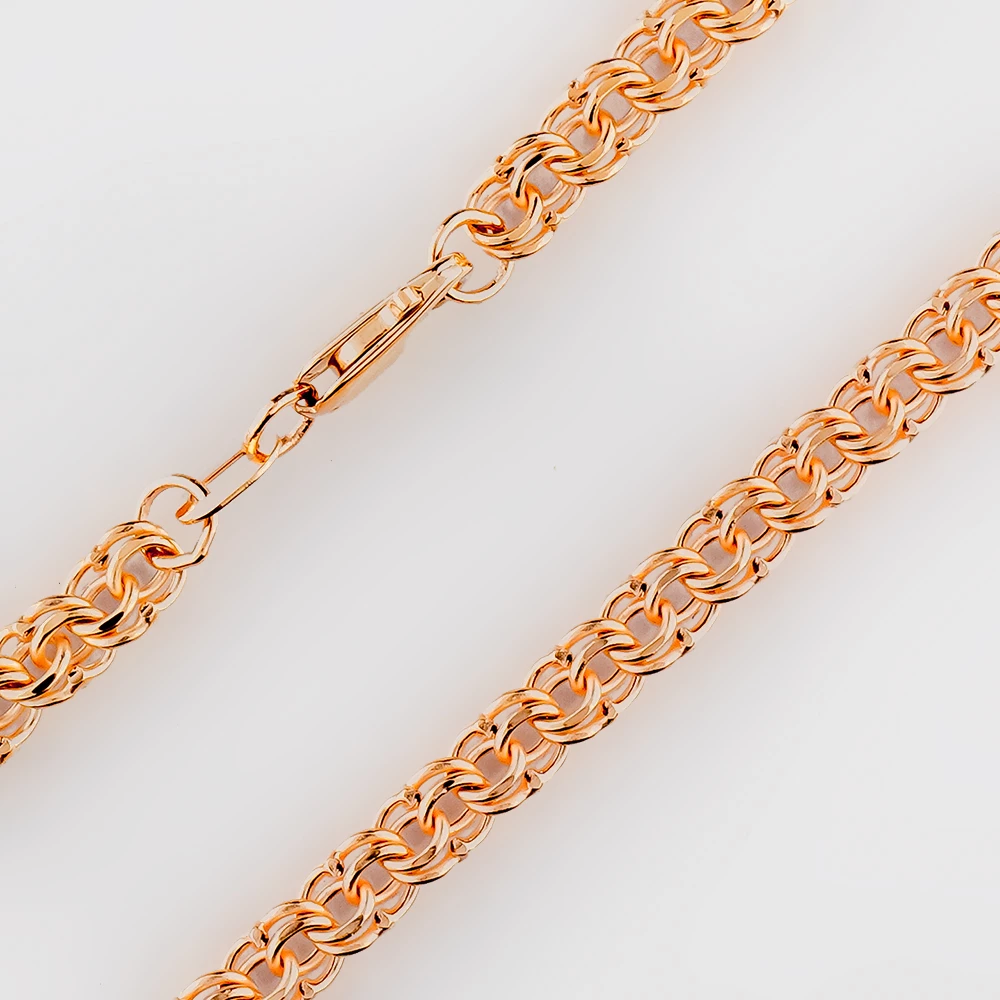 Цепь из красного золота 585 пробы