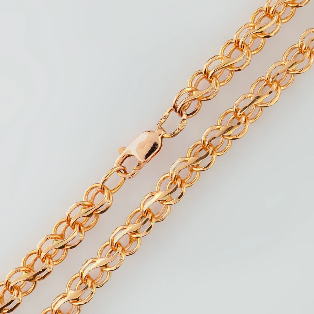 Цепь из красного золота 585 пробы