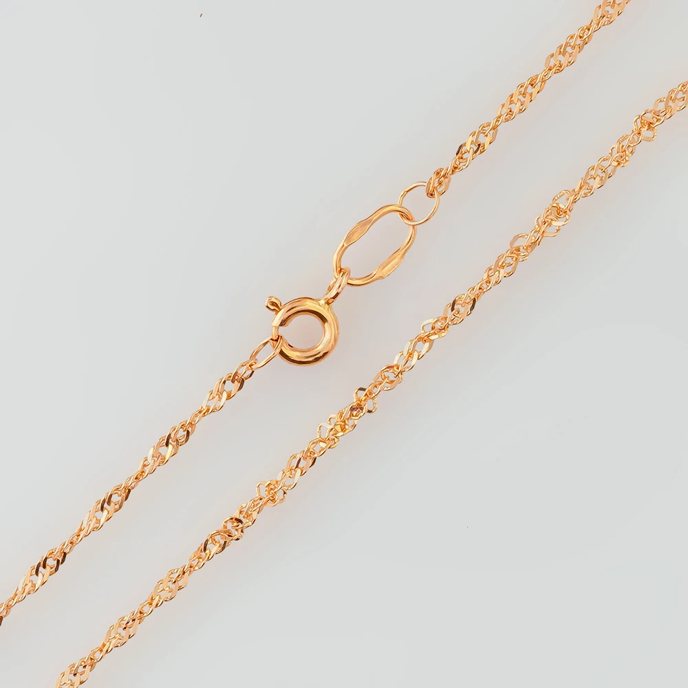 Цепь из красного золота 585 пробы