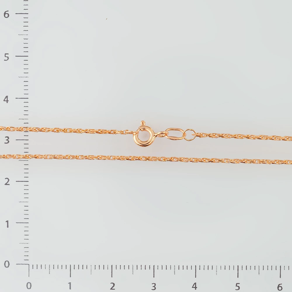 Цепь из красного золота 585 пробы