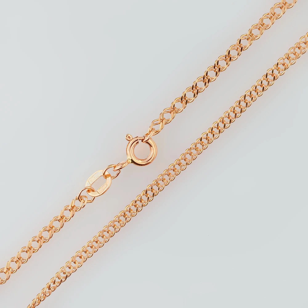 Цепь из красного золота 585 пробы