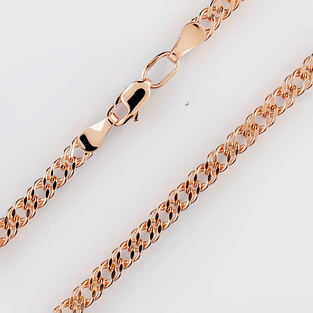 Цепь из красного золота 585 пробы