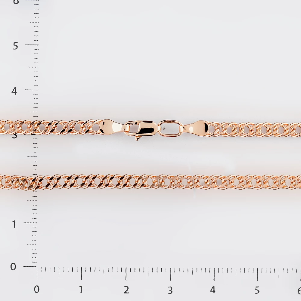 Цепь из красного золота 585 пробы