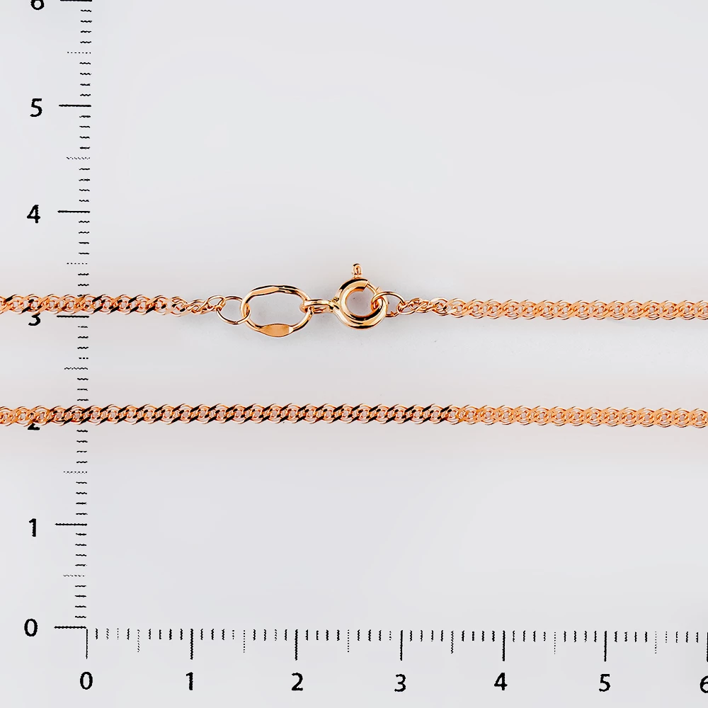 Цепь из красного золота 585 пробы