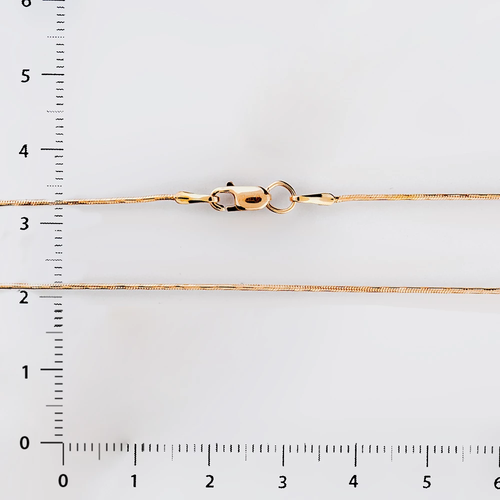 Цепь из красного золота 585 пробы