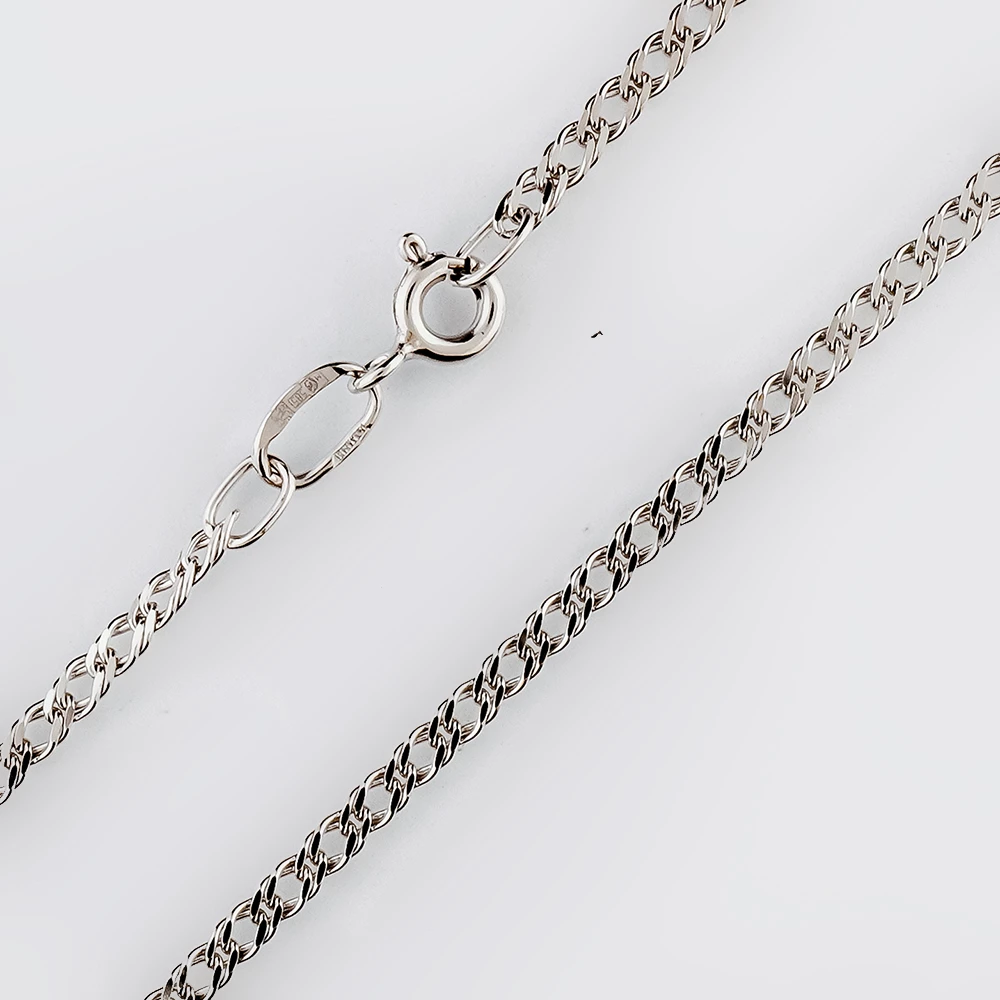 Цепь из белого золота 585 пробы