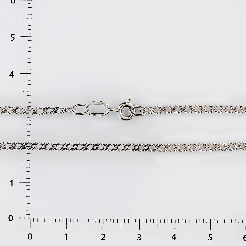 Цепь из белого золота 585 пробы