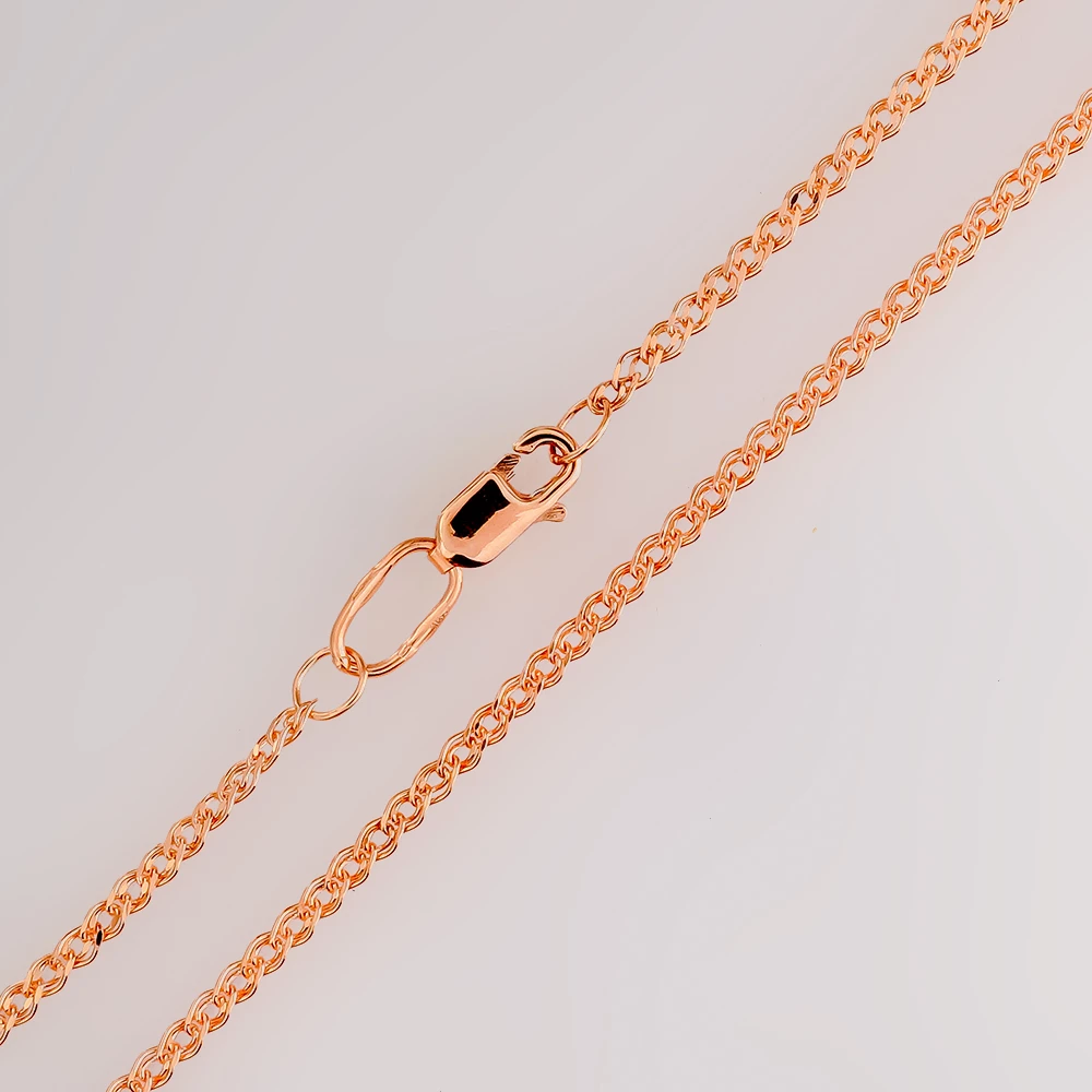 Цепь из красного золота 375 пробы