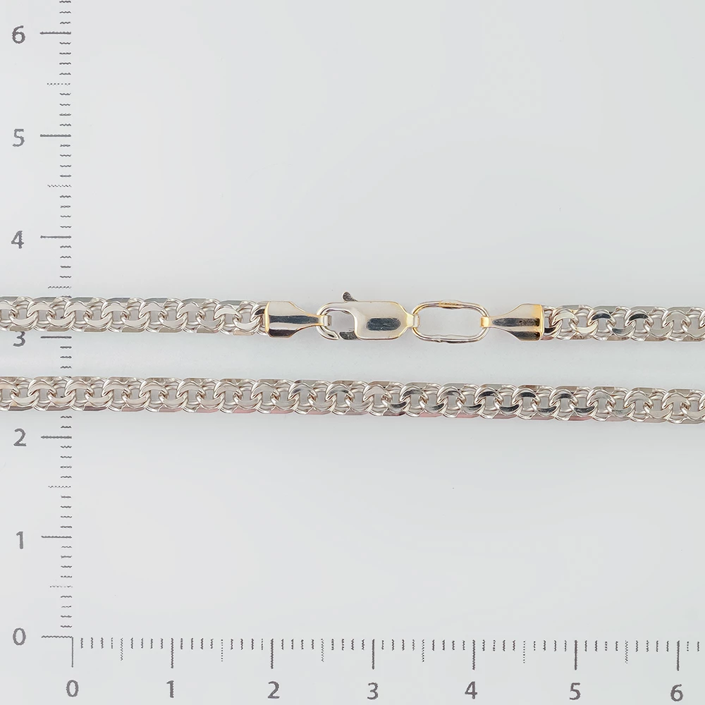 Цепь из белого золота 585 пробы