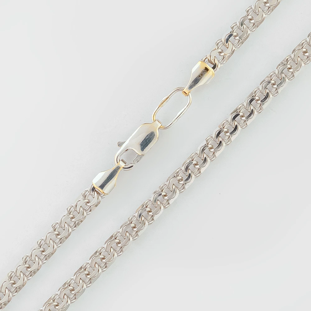 Цепь из белого золота 585 пробы