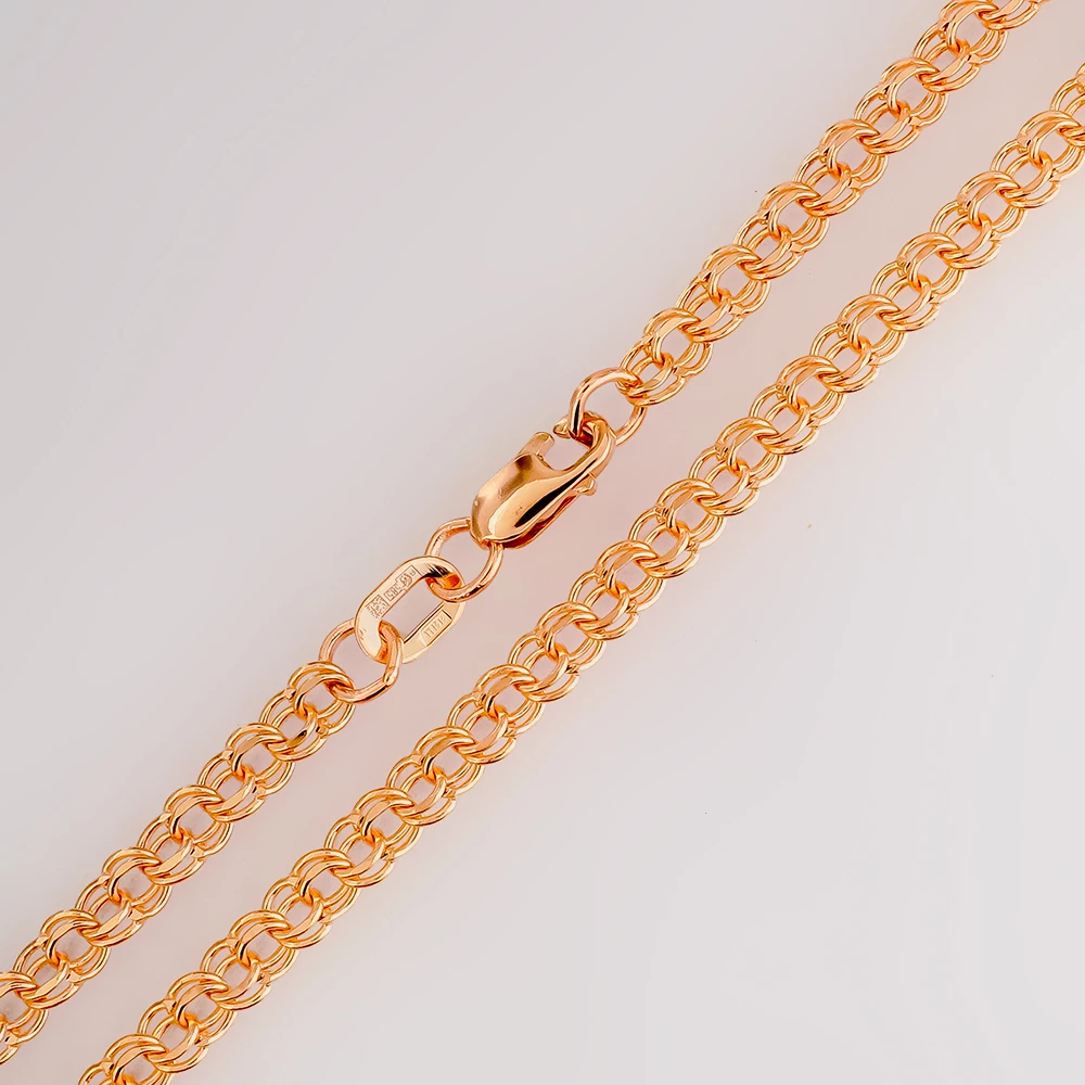 Цепь из красного золота 585 пробы