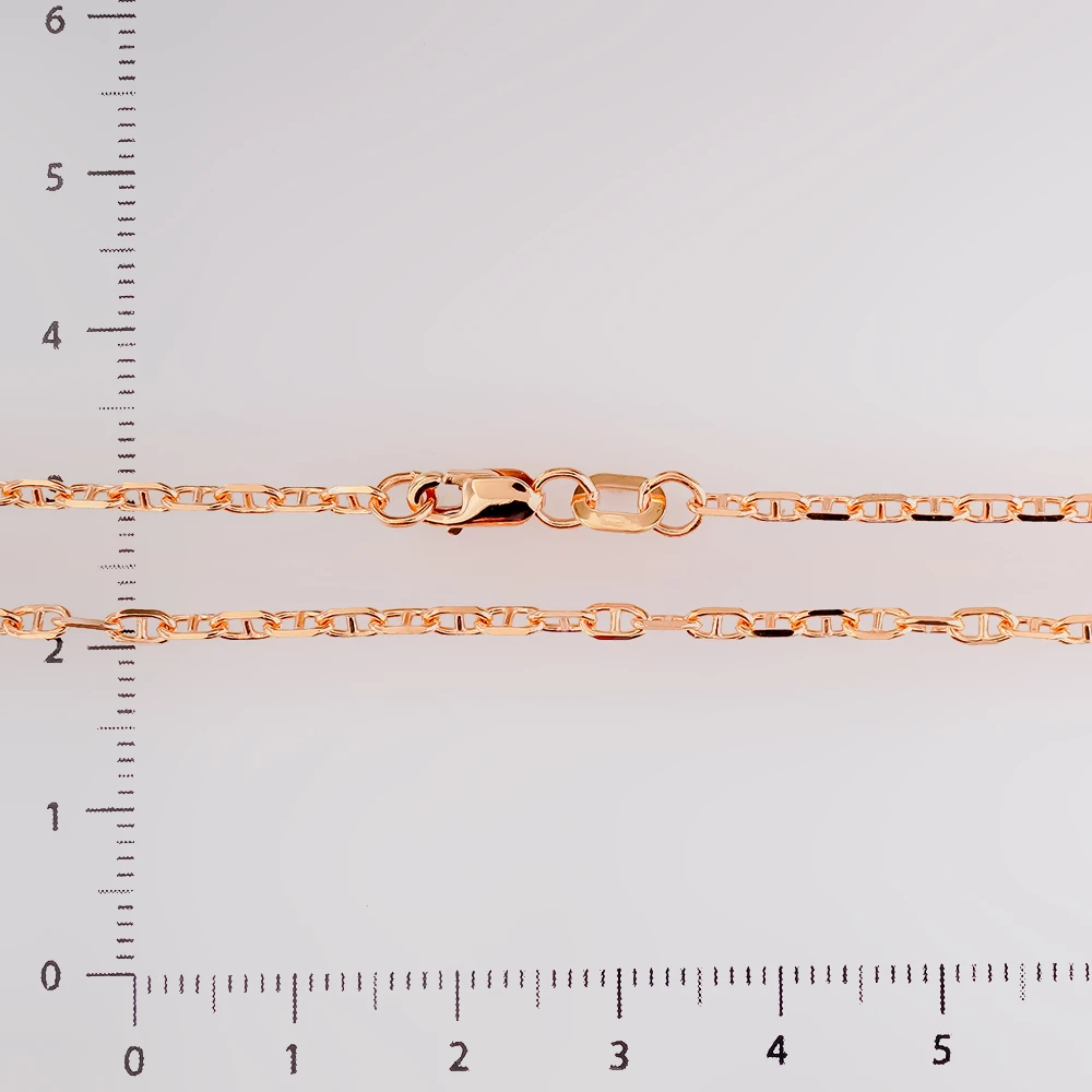 Цепь из красного золота 585 пробы