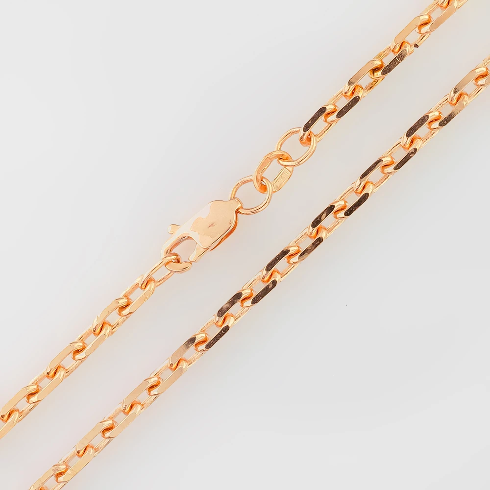 Цепь из красного золота 585 пробы