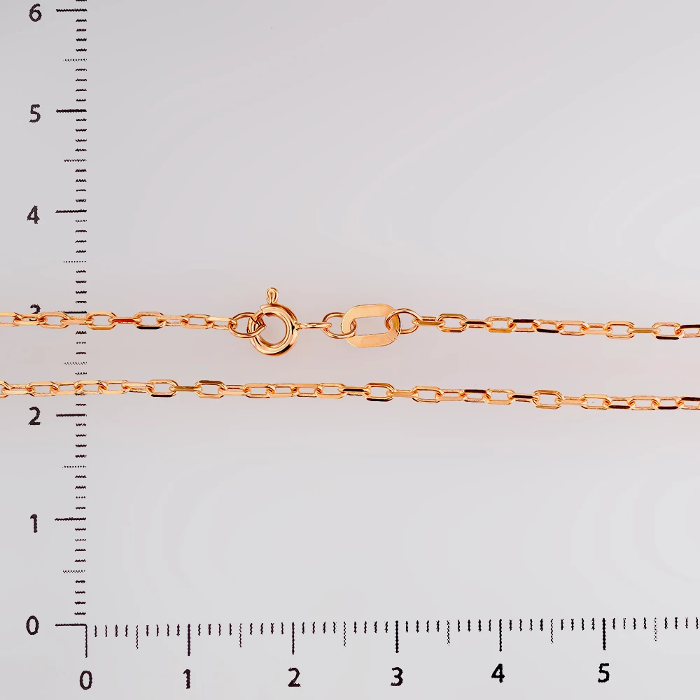 Цепь из красного золота 585 пробы