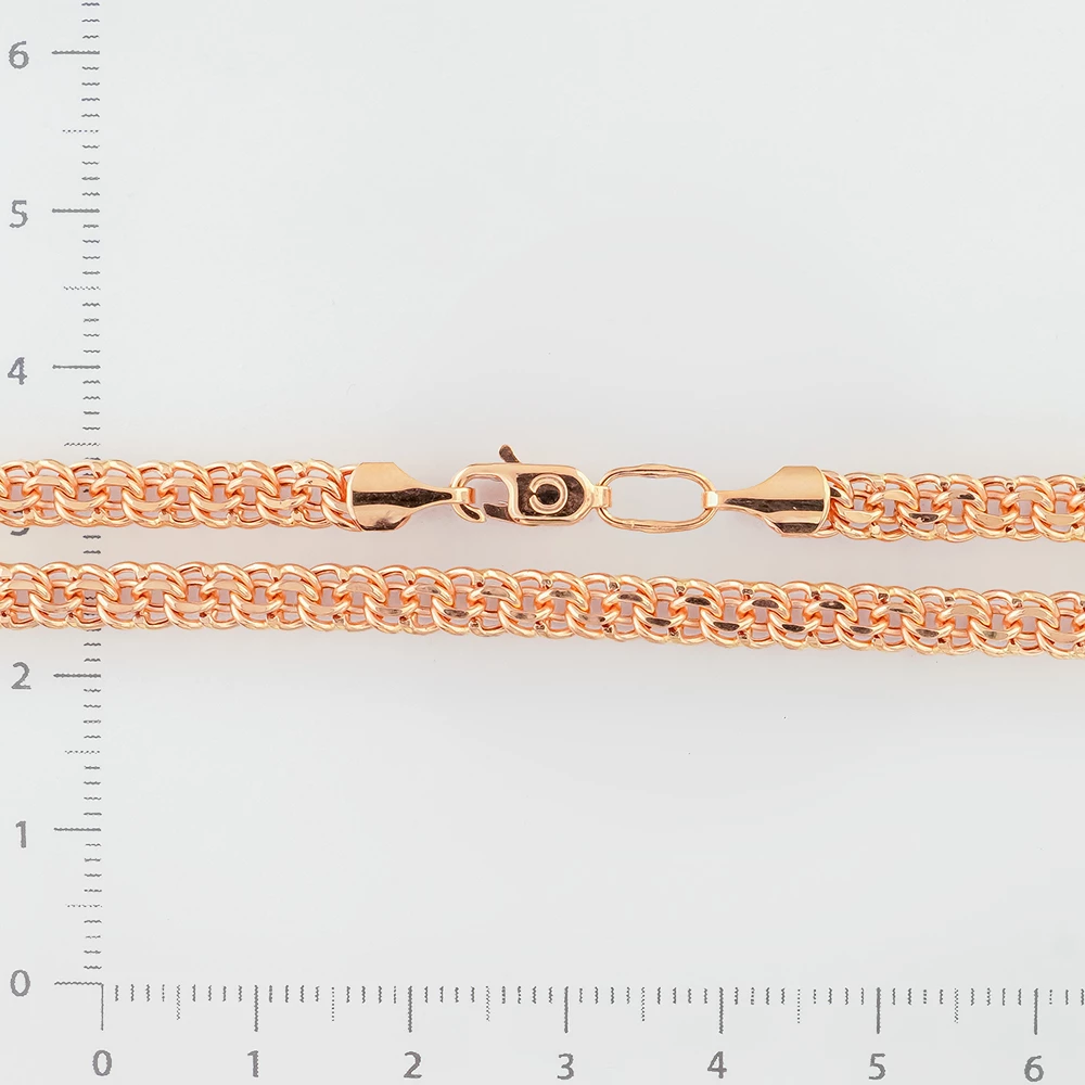 Цепь из красного золота 585 пробы