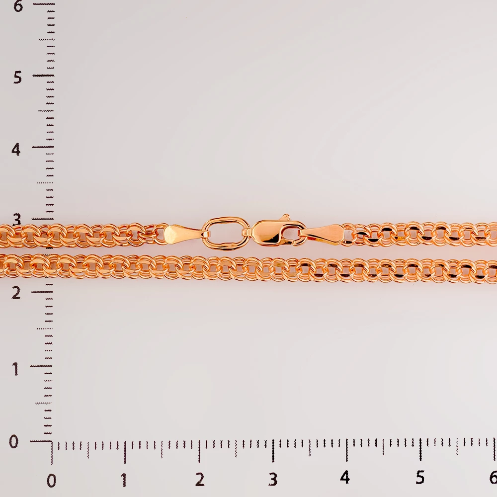 Цепь из красного золота 585 пробы