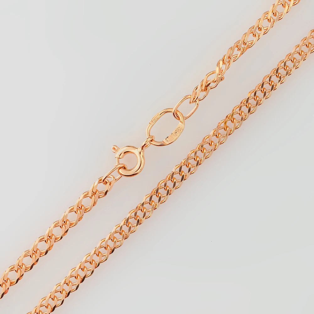 Цепь из красного золота 585 пробы