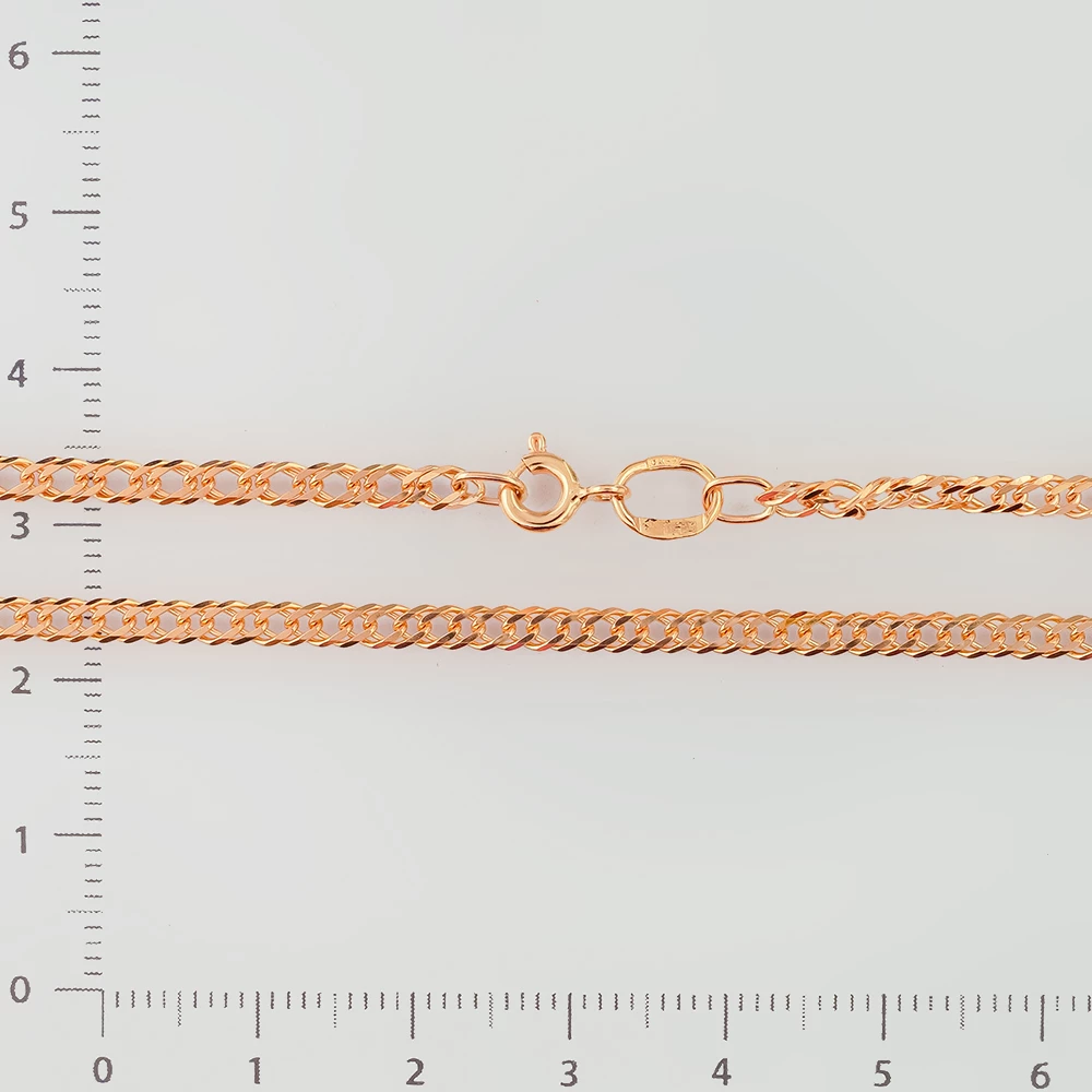 Цепь из красного золота 585 пробы
