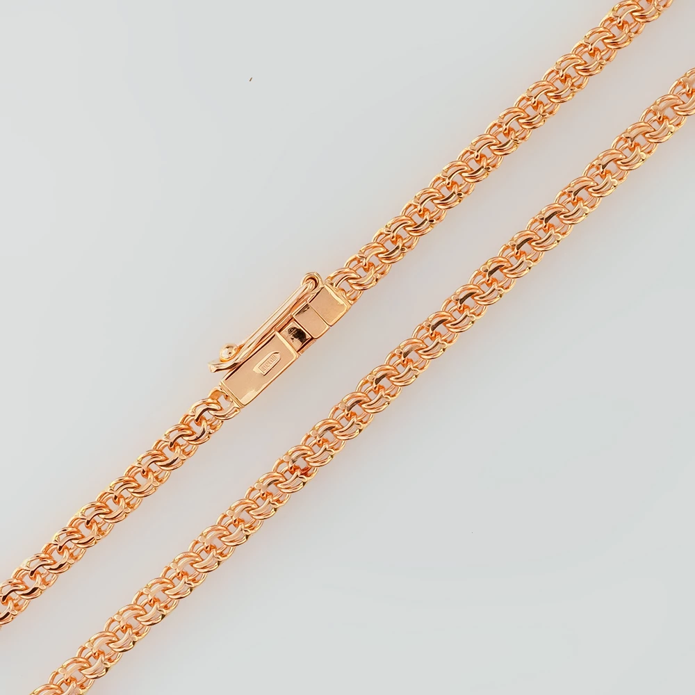 Цепь из красного золота 585 пробы