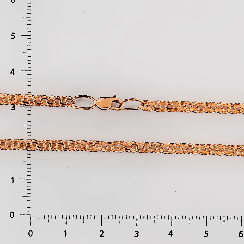 Цепь из красного золота 585 пробы