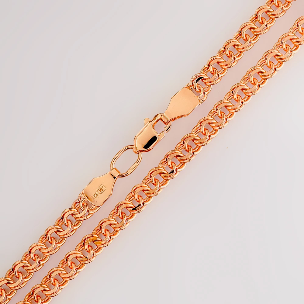 Цепь из красного золота 585 пробы