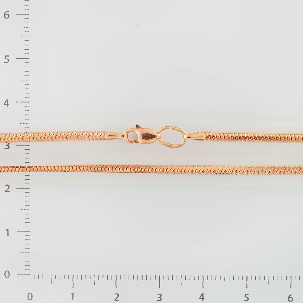 Цепь из красного золота 585 пробы