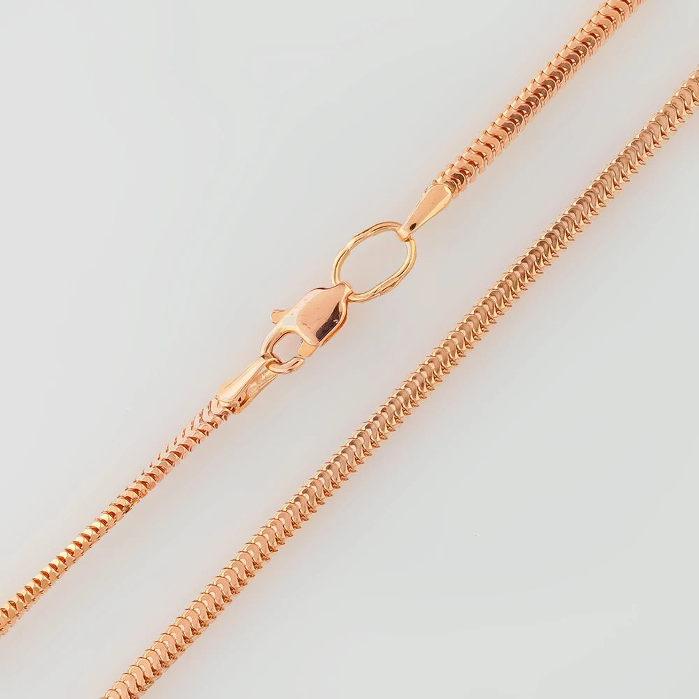 Цепь из красного золота 585 пробы