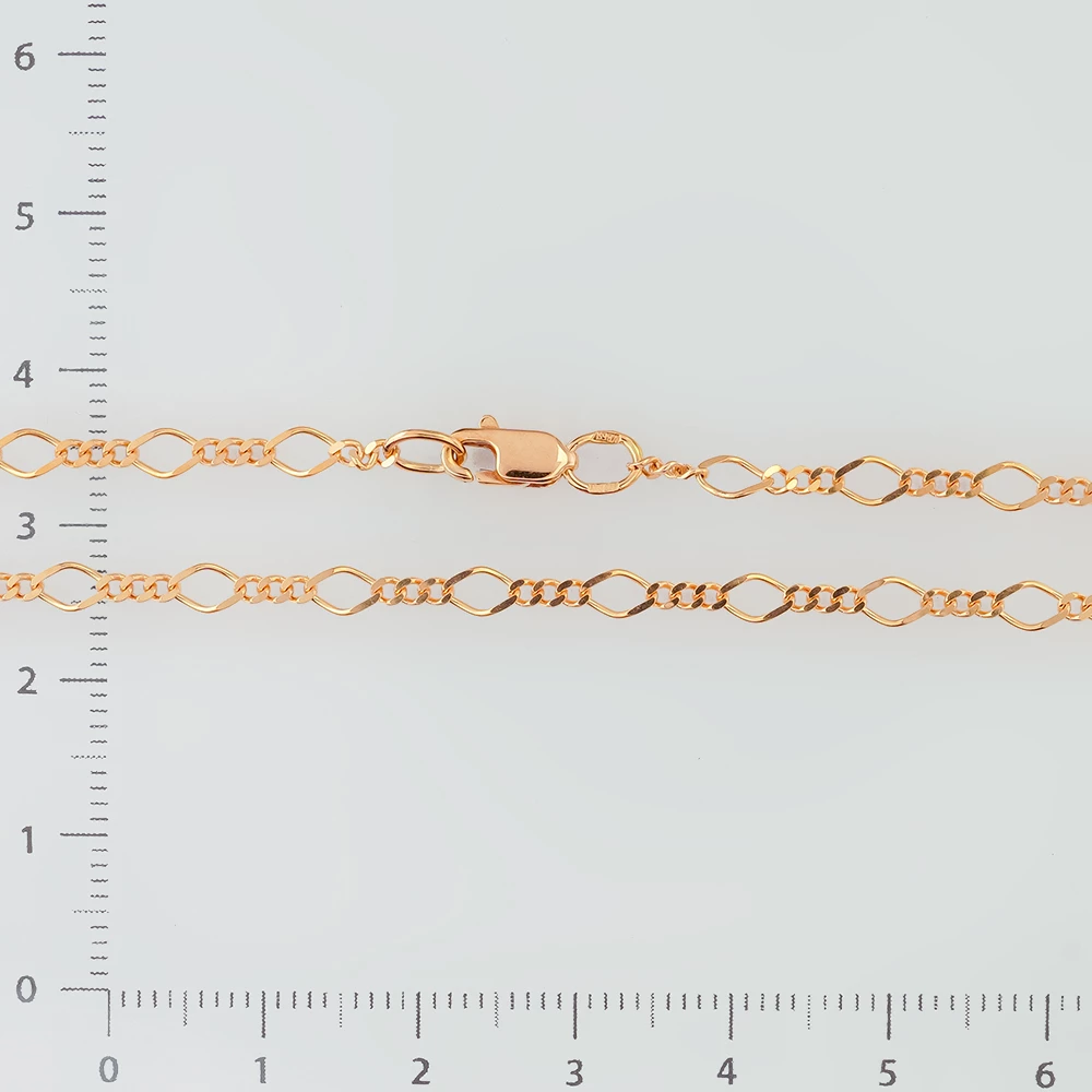 Цепь из красного золота 585 пробы