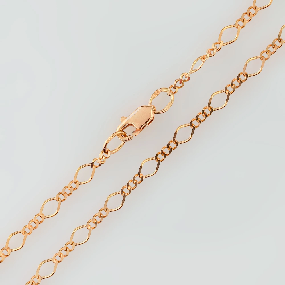 Цепь из красного золота 585 пробы