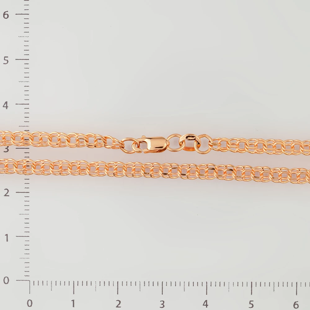 Цепь из красного золота 585 пробы