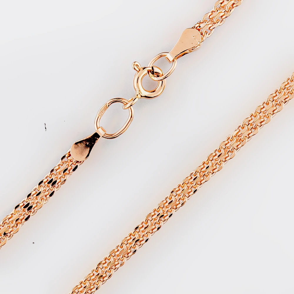 Цепь из красного золота 585 пробы