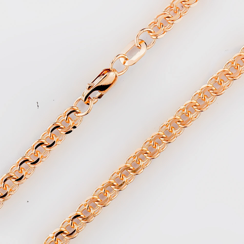 Цепь из красного золота 585 пробы