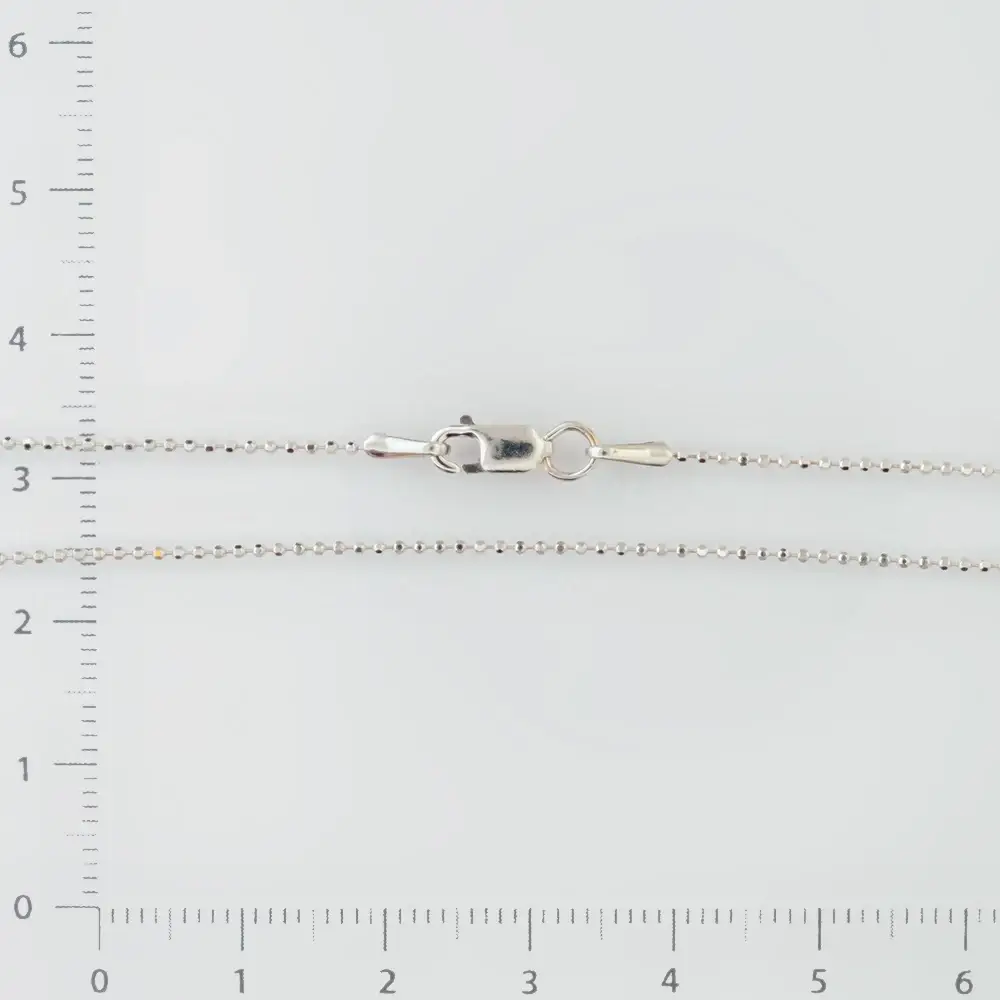 Цепь из белого золота 585 пробы