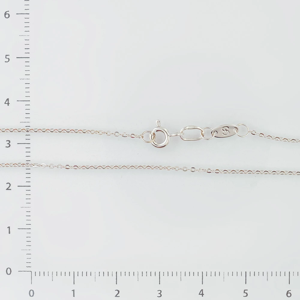 Цепь из белого золота 585 пробы