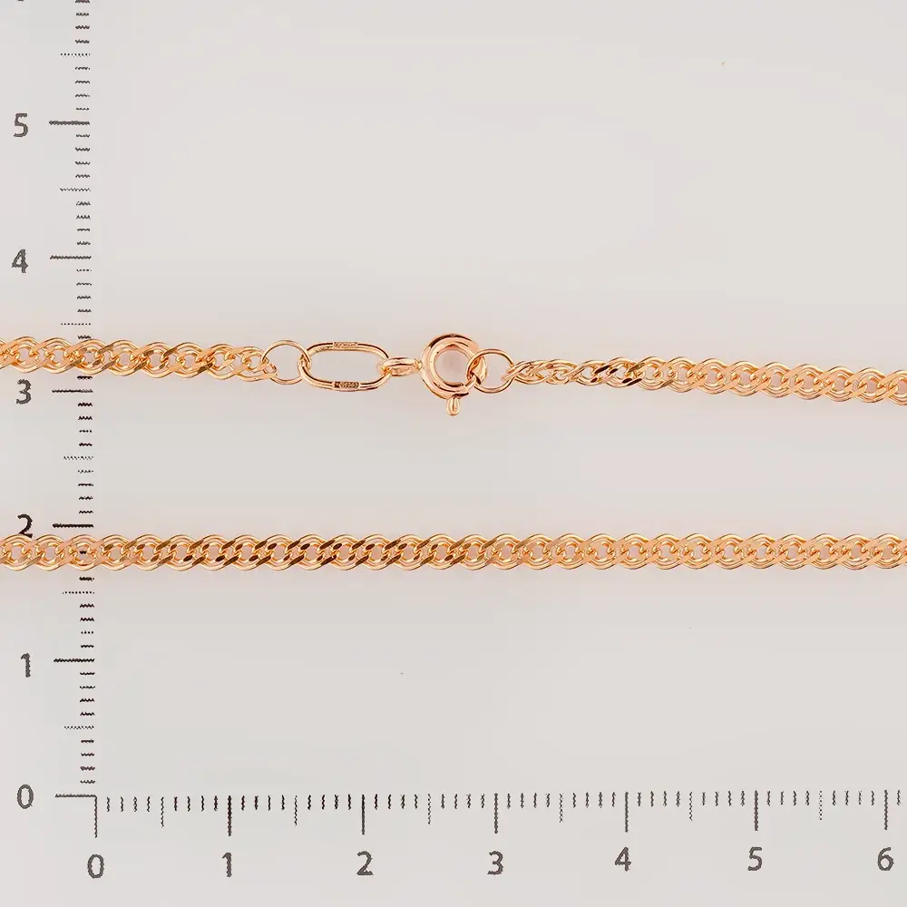 Цепь из красного золота 585 пробы 2