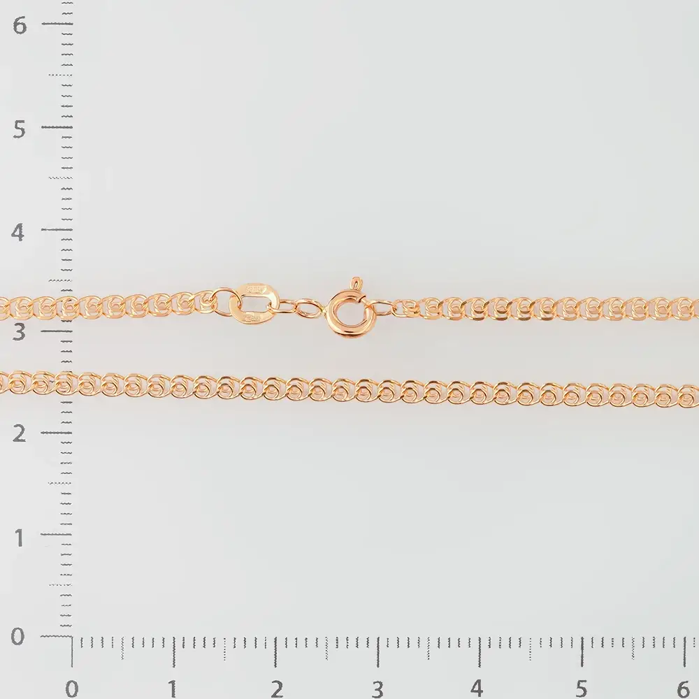 Цепь из красного золота 585 пробы 2