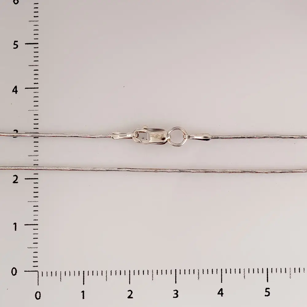 Цепь из белого золота 585 пробы 2