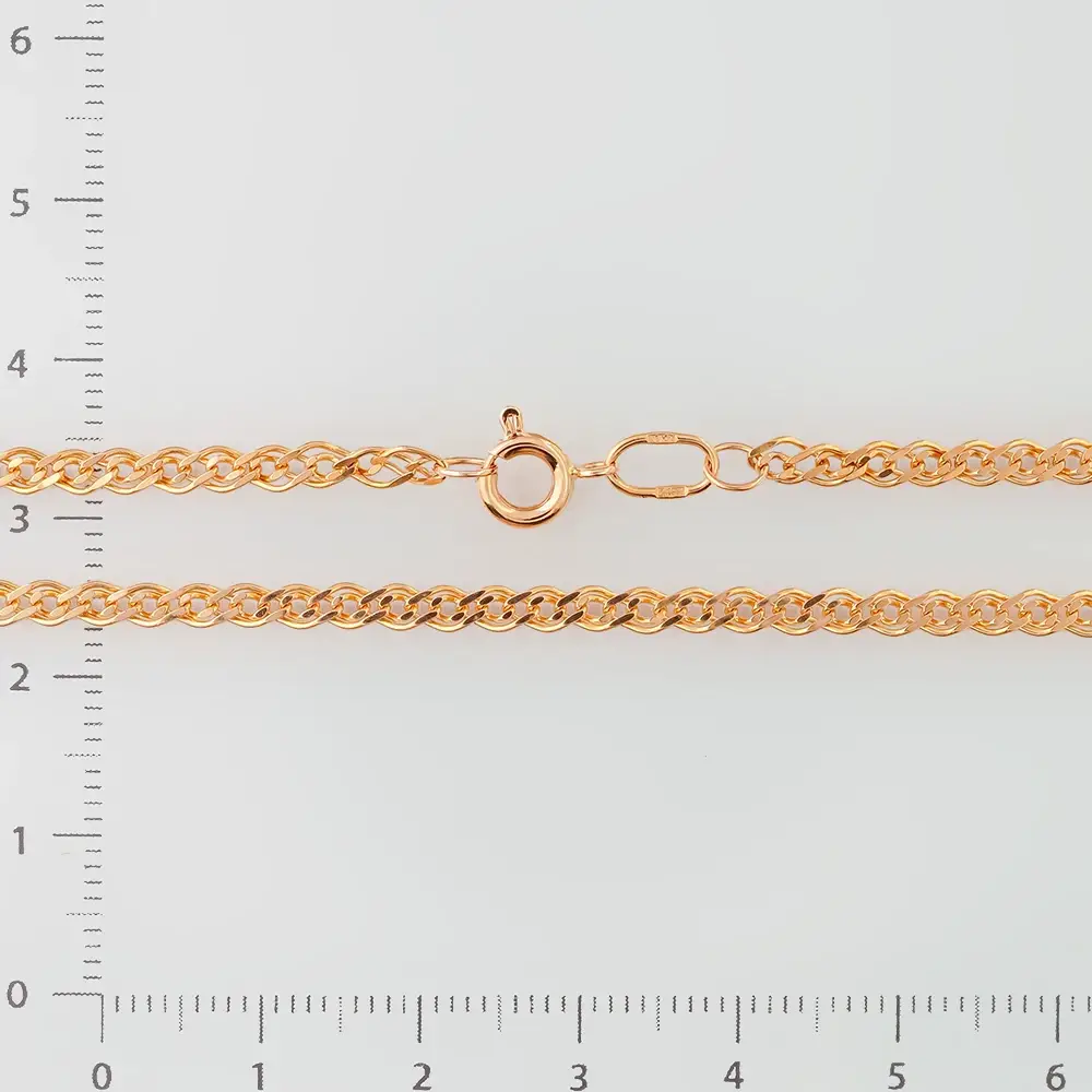 Цепь из красного золота 585 пробы 2