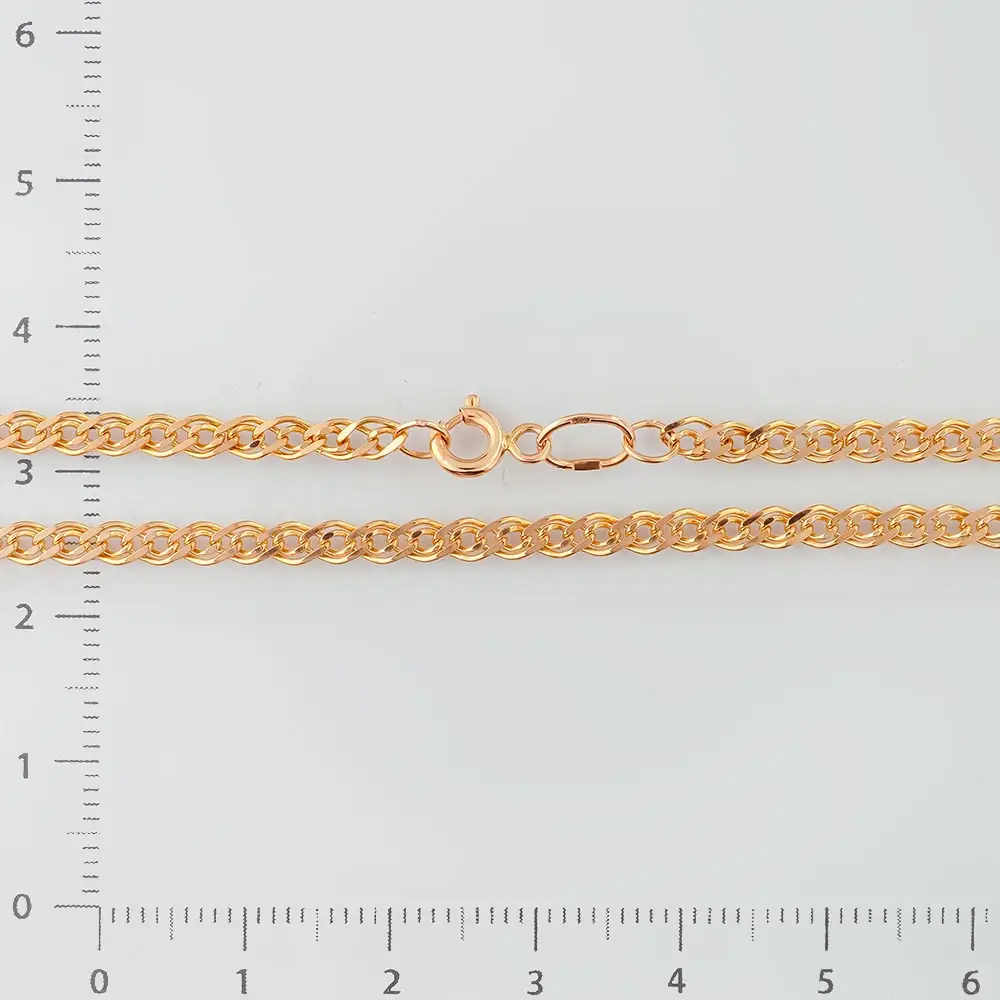 Цепь из красного золота 585 пробы 2