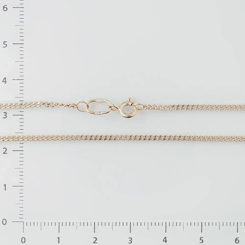 Цепь из белого золота 585 пробы 2