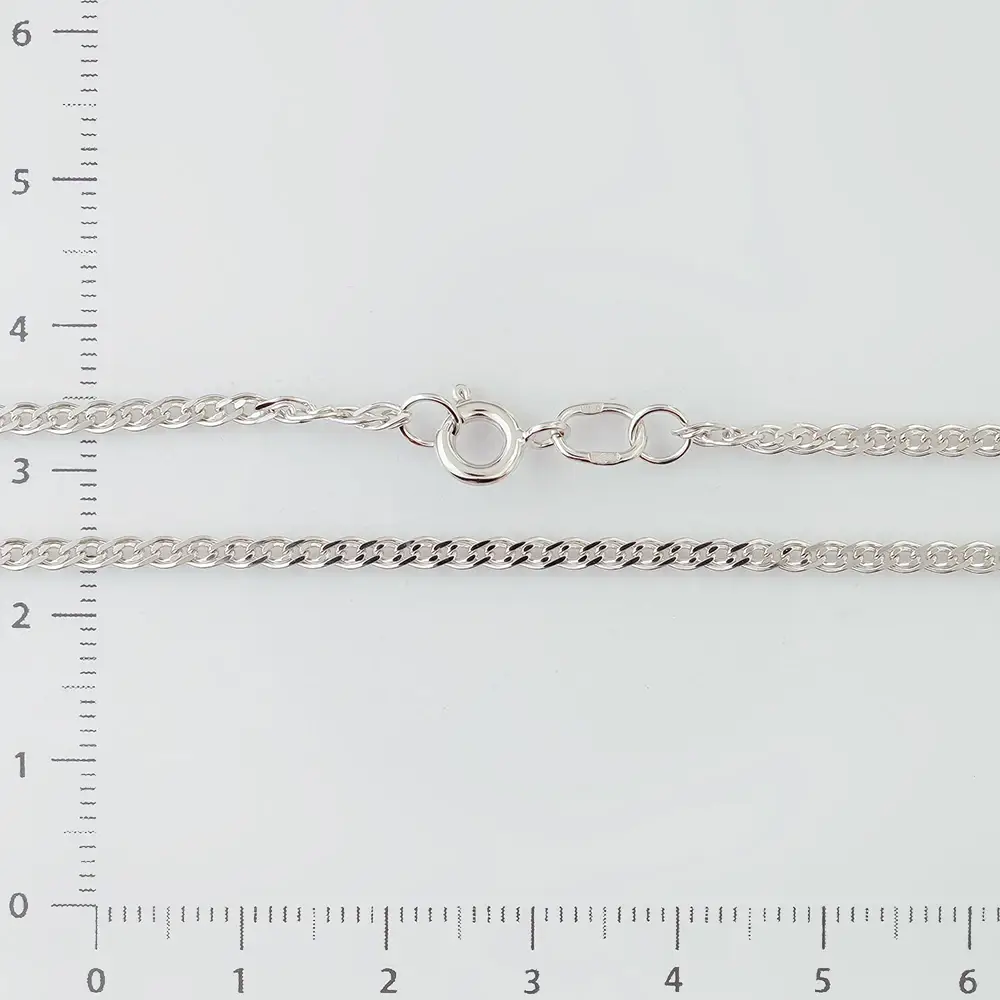 Цепь из белого золота 585 пробы 2