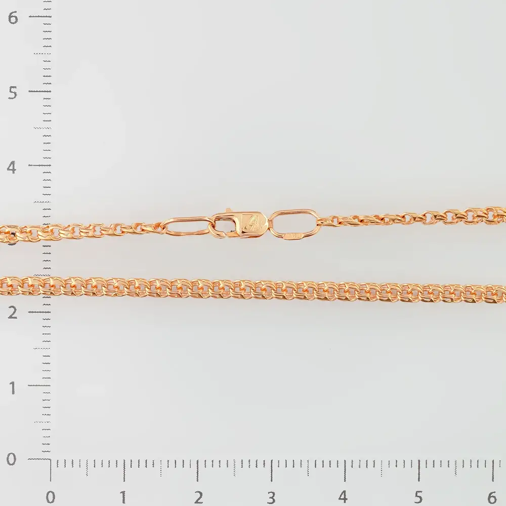 Цепь из красного золота 585 пробы 2